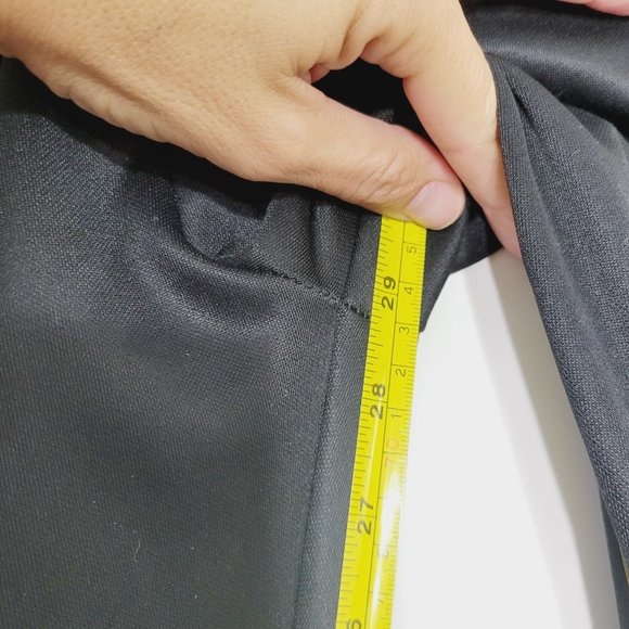 Rocawear Black Red Men's Pants Joggers Y2K Satiny Tie String Pocket Unisex Pants - Picture 15 of 16